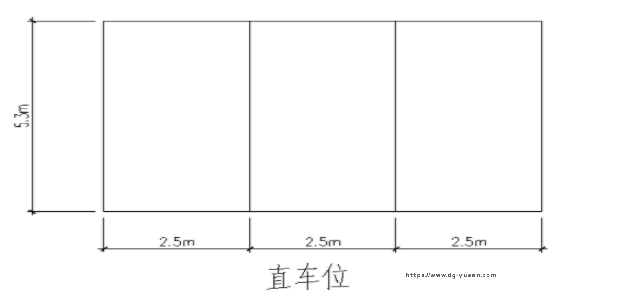 停车位设计制作参数表